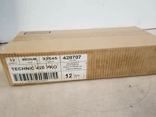 Box of 12 Pairs - Spontex Neoprene Gloves Medium, Black