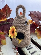 Handmade Bee Skep / Bee Hive / Home Decor / Rustic / Farmhouse / Gift