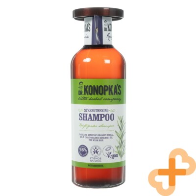 DR. KONOPKA'S Stärkendes Shampoo Für Schwaches Haar 500ml Mit Kräuteröl Vegan