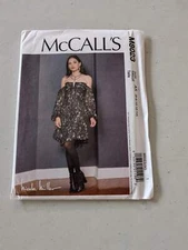 Mccalls Sewing Pattern M8023 Misses Designer Special Occasion Lined Dress Sewing