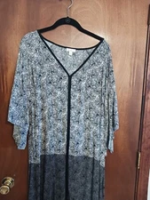 C Brand Large Tunic Multiple Color Top.With Wide Sleeve 