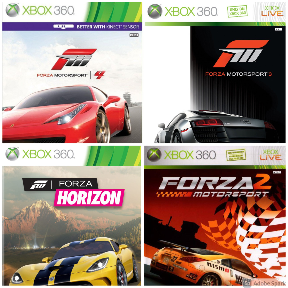 Game Collection (1) – Forza Motorsport & Horizon Series