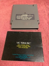 Mafat Conspiracy With Manual (Authentic) (Nintendo, NES, 1990) Contacts Cleaned