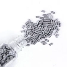 Lot 50 lighter flints Silver Replacement for fluid/gas lighters, Ships from USA