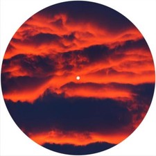 Custom Slipmat Slip Mat for any 12" DJ Turntable Record Player ABSTRACT CLOUD