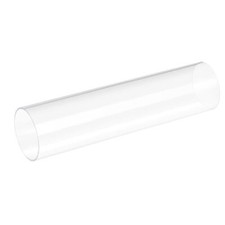 Acrylic Pipe Rigid Round Tube Clear 51mm 2" ID 55mm 2.2" OD 200mm 8" 