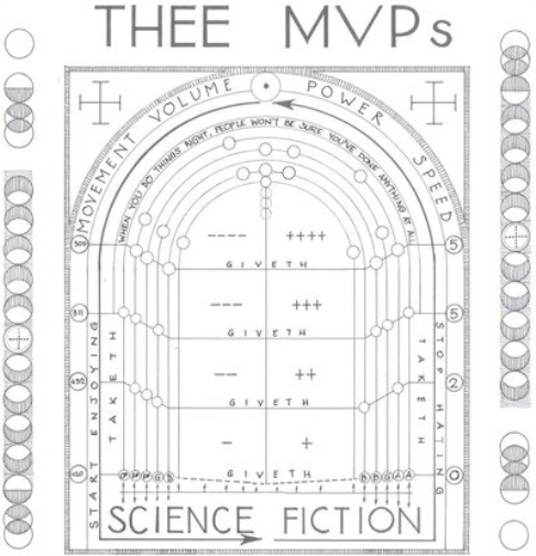 Thee MVPs Science Fiction (CD) Album
