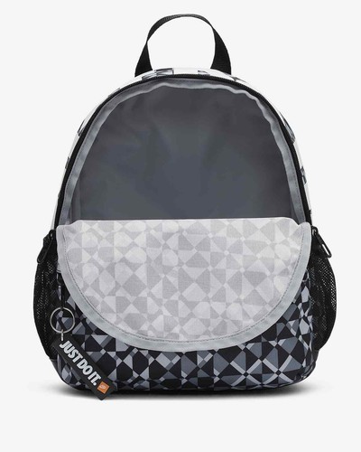 NWT NIKE Just Do It BRASILIA MINI BACKPACK Travel Play GEO BLACK WHT DM8988-010 - Picture 4 of 5