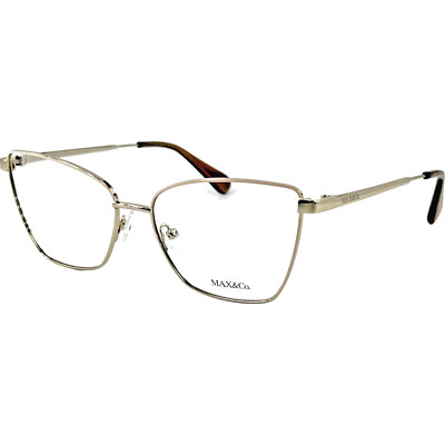 Max & Co MO5035 Women's Metal Eyeglass Frame 032 Pale Gold 54-15