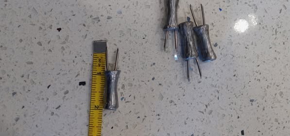 AYCOCK Aluminum Corn on the Cob Skewers/Picks/Holders/Prongs