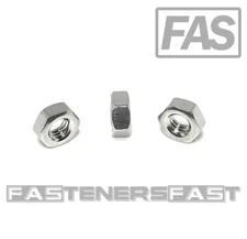 (100) M4-0.7 Stainless Steel DIN934 Metric Finished Hex Nut 4mmx0.7mm QTY:100