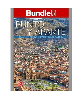 Gen Combo Looseleaf Punto Y Aparte; Connect Access Card [With Access Code], Shar