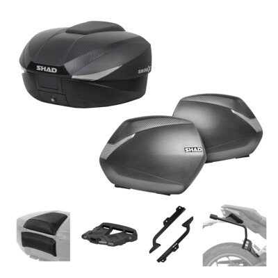SHAD Kit Koffer SH58X und Koffer SH36 3P für Kawasaki KLZ VERSYS 1100 2025-2025