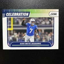 2024 Score Celebration #C-GSH Geno Smith Seattle Seahawks Football Card