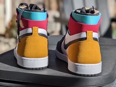 Size 14 - Air Jordan 1 Zoom Comfort High Multi-Color for  display picture 1
