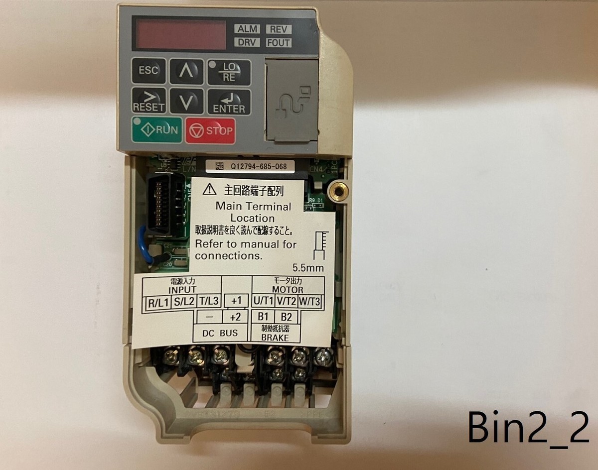 Used YASKAWA V1000 CIMR-VT2A0002BAA 0.2kW Inverter | eBay Used YASKAWA V1000 CIMR-VT2A0002BAA 0.2kW Inverter | eBay