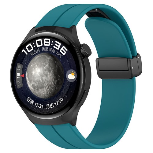 20/22MM Silikon Smartwatch Armband Faltschließe Armband für HUAWEI Watch4/4 Pro - Bild 19 von 33