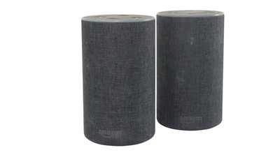 Lot of 2 Amazon Echo 2nd Generation Wireless Smart Assistant Speaker