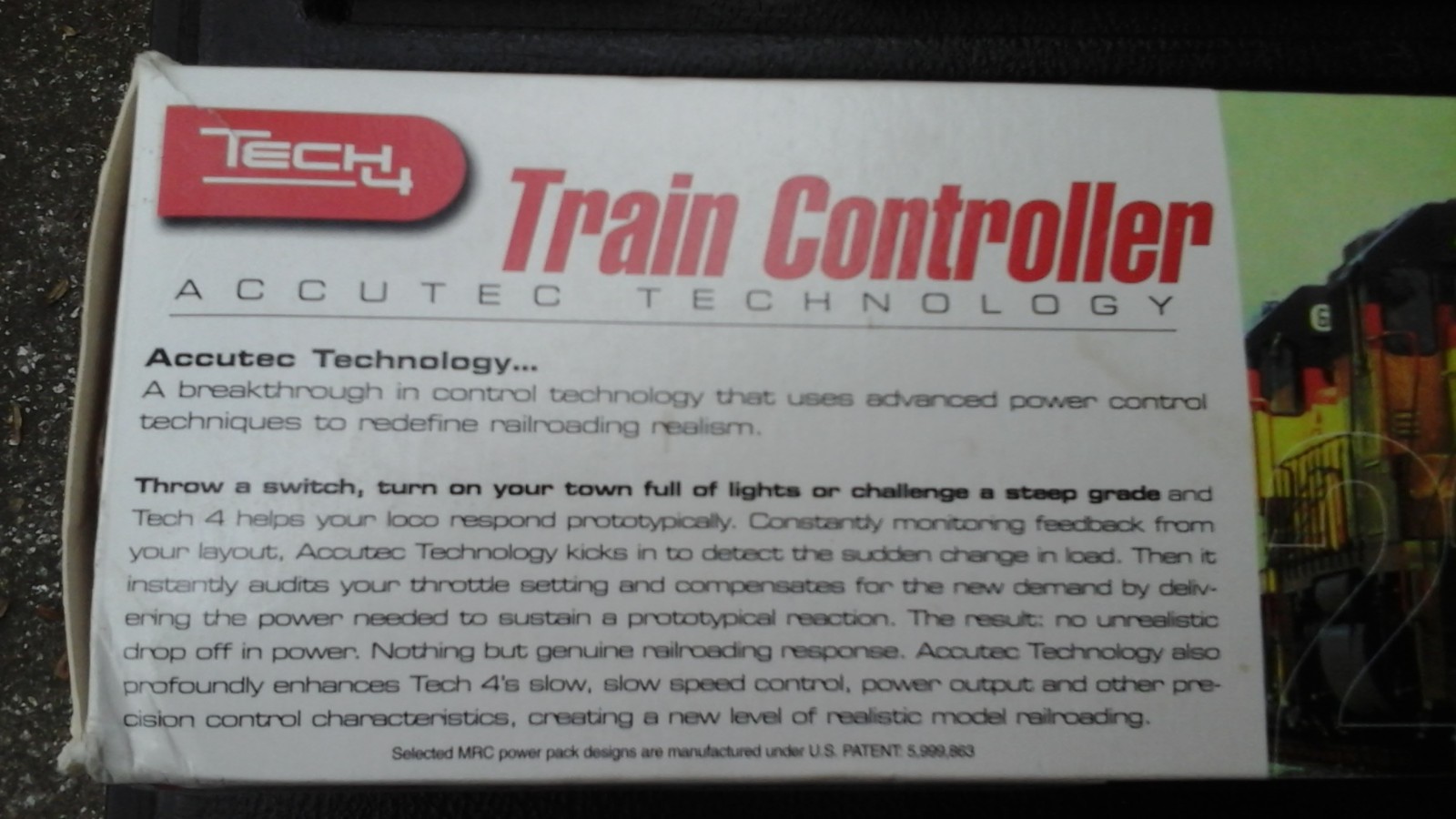 MRC #220 TECH 4 TRAIN CONTROLLER (DC/AC) POWER-PACK
