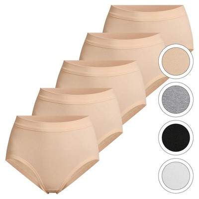 5er-Pack - ESGE - Basic - Damen - Feinripp - Taillenslip - Unterwäsche
