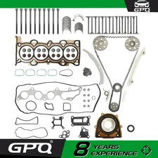Timing Chain Kit Head Gasket Set For 2003-2011 Ford Focus Mazda 3 5 6 2.0L 2.3L