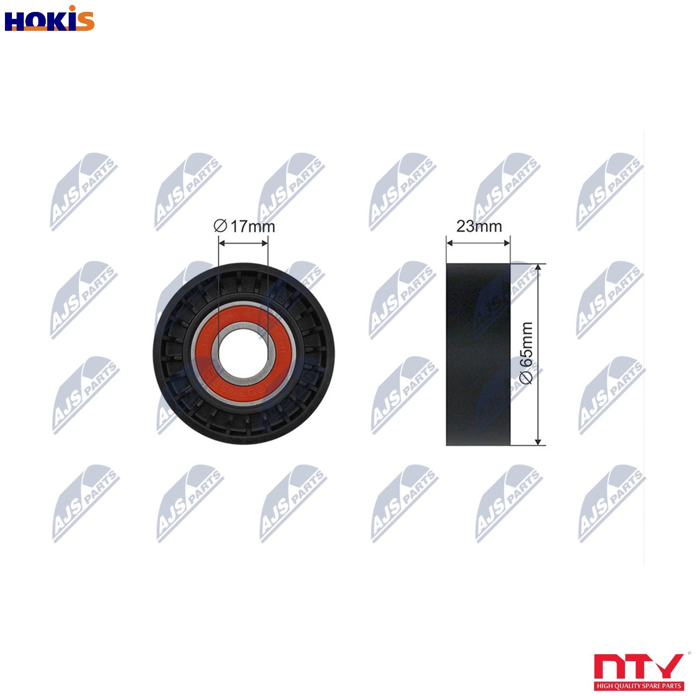 Pulley Idler V-Belt For Mercedes A-Class 1.6-1.7 Cdi 98-05 - Image 7
