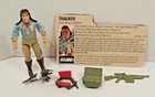 Vintage 1984 GI Joe Figure SPIRIT  v1 Complete with Tan File Card       Tracker