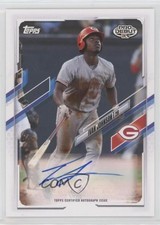 2021 Topps Pro Debut Auto Ivan Johnson #PD-102 Auto 0h22