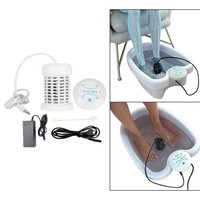 FußBadegeräT, Fuß Spa, Leicht, Einfach Zu Bedienen, Kompakt, Robust,