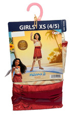 Disney Moana 2 Disguise Halloween Costume Girls XS 4/5