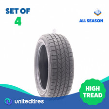 Set Of 4 Used 21550r17 Bridgestone Turanza Everdrive Enliten 95h - 11-1232