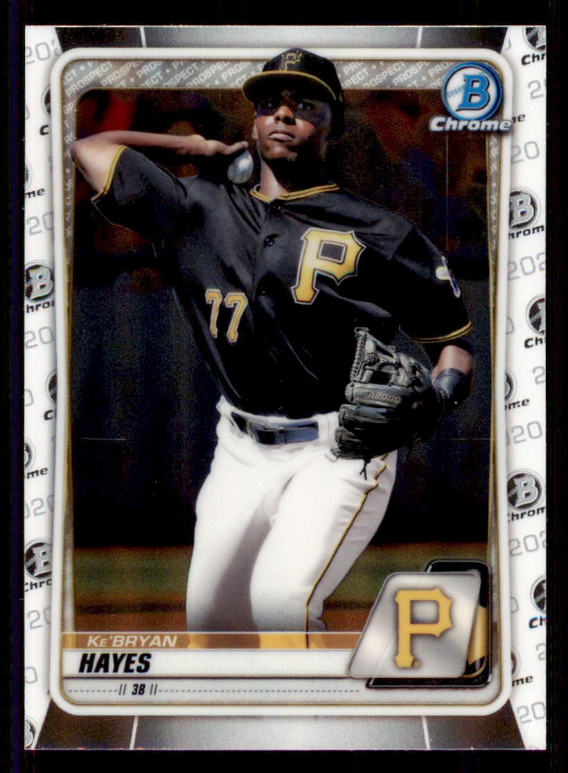 2020 Bowman #BCP-67 Ke'Bryan Hayes Chrome Prospects Pittsburgh Pirates