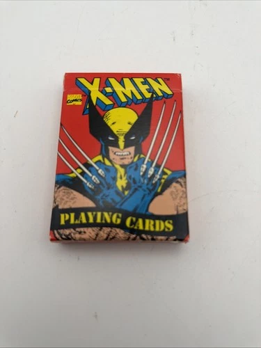 Vintage X-MEN Playing Cards Deck Wolverine 1993 Made in USA - Marvel