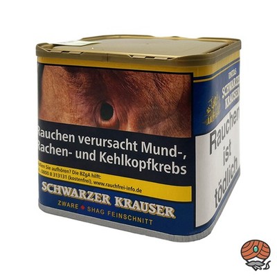 Unitas Schwarzer Krauser Zware Shag Drehtabak / Stopftabak 75g Dose