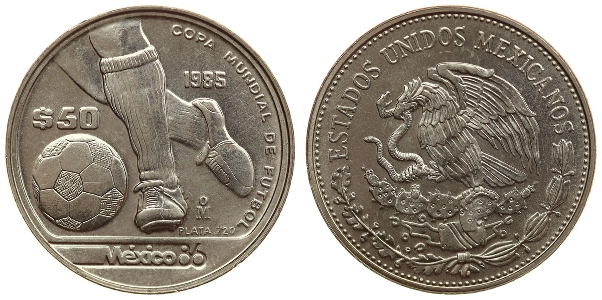 25+ Circulated 50 Pesos 1985 Mexican Coins (1905-Now) for sale
