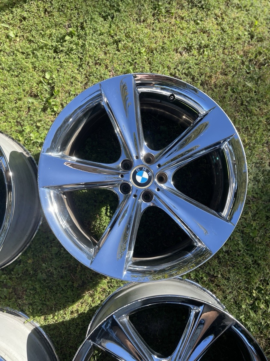 BMW Style 128 OEM Factory Chrome Wheels Rims 21” Staggered 9x21