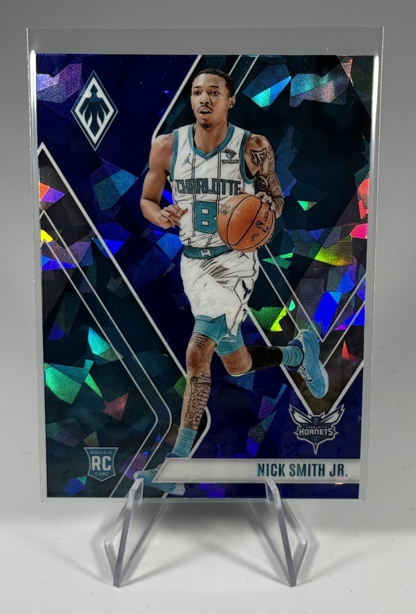 2023-24 Panini Phoenix - Rookies Nick Smith Jr. #255 Blue Ice (RC)