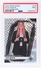 2024 Panini Prizm WNBA Kate Martin Checkerboard #148 PSA 9