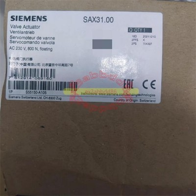 1x NEW Siemens SAX31.00 Electromotoric actuator