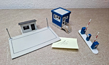 Modellbau H0 Gebäude Pförtnerhaus & LKW Waage (Aukt. 16)