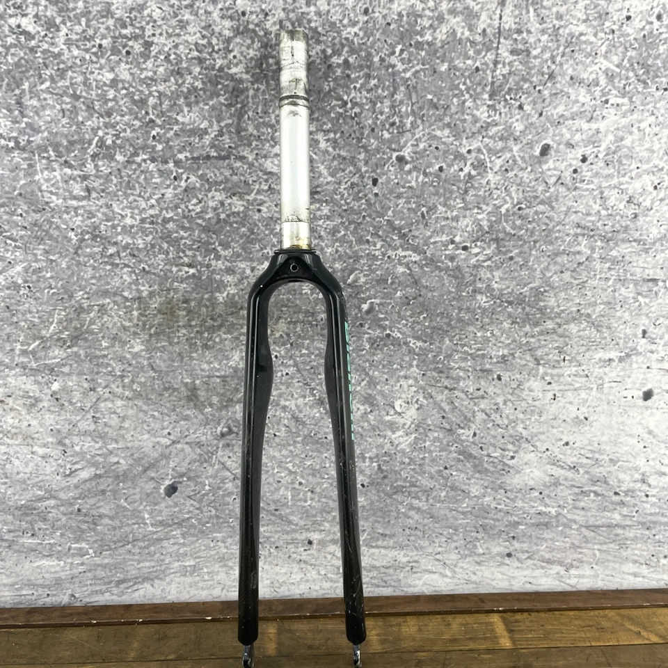 Vintage Bianchi Carbon Fork 700C 1 1/8 Threaded Steerer PARTS REPAIr WEAR - Image 4 of 4