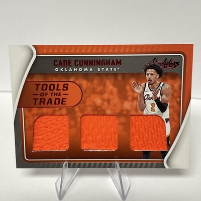 2022 Chronicles Draft Cade Cunningham Absolute Tools Of The Trade Red /199 Patch