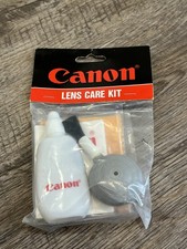 Canon Lens Care Kit Camera Care Cleaning Brush Liquid NEW In Package and Sealed