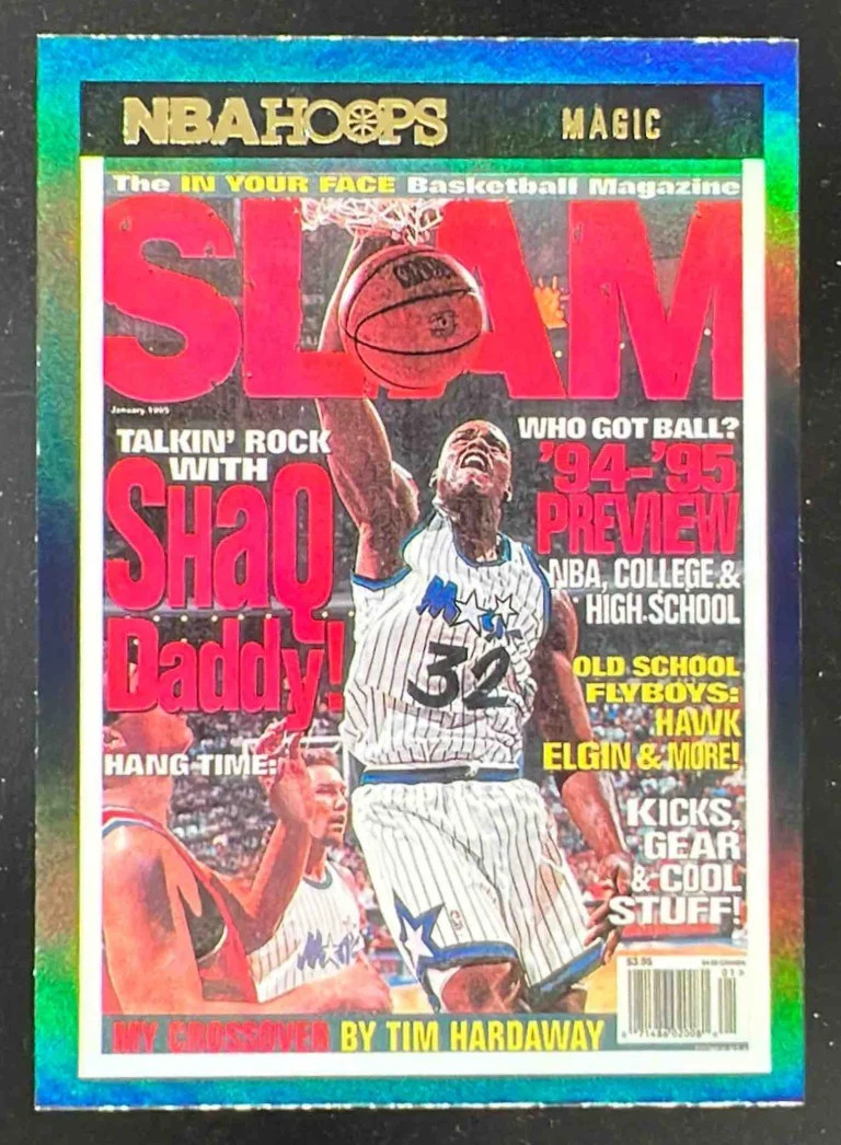 2021-22 Panini Hoops Slam Holo #SLAM #3 Shaquille O'Neal