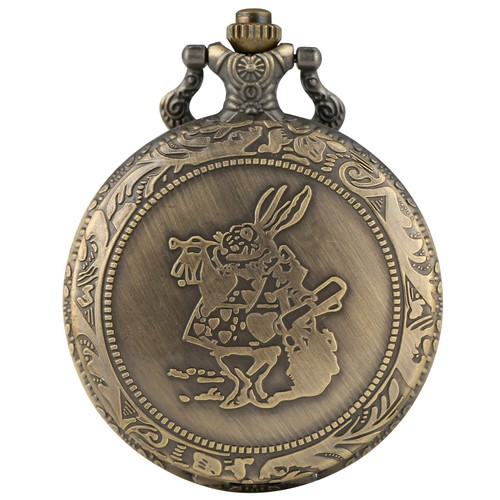 Orologio da tasca Taurus Ores scheletro quarzo orologio da tasca vintage con catena - Foto 3 di 22
