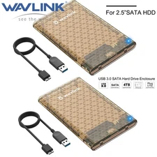 External Hard Drive Enclosure 2.5" HDD SSD SATA USB 3.0 Hard Drive Disk Case