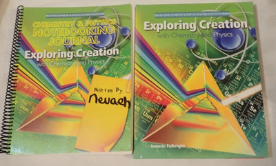 Apologia Exploring Creation Chemistry & Physics Textbook and Notebooking Journal