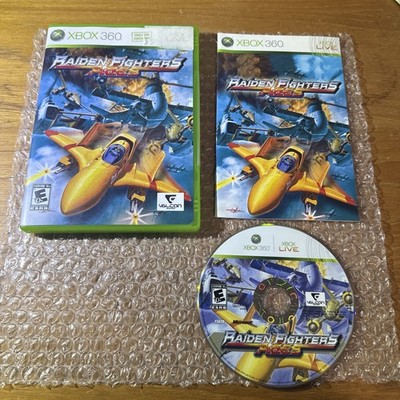 Raiden Fighters Aces (Microsoft Xbox 360, 2009) Complete CIB Tested & Working