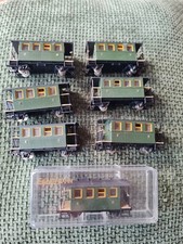 Egger Bahn H0e  Personenwagen Plattform Grün