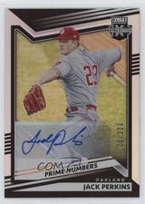 2022 Elite Extra Edition Prime Numbers A Signatures /220 Jack Perkins Auto 0wq4